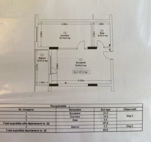 Ideal pt investitie! Apartament 2 camere, parcare, zona VIVO BMW - imagine 14