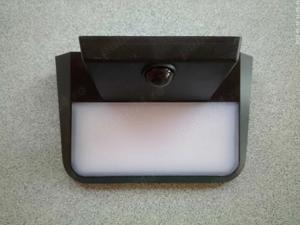 Lampa solara perete, senzor miscare si crepuscular, 200-500-800 lumeni - imagine 3