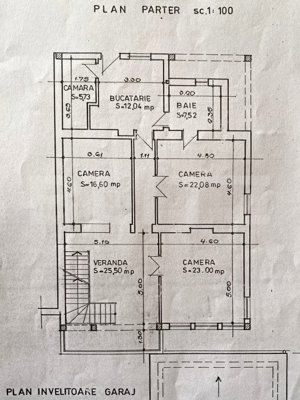 Casa istorica 7 camere, 210 mp utili,  388 mp teren, Grigorescu - imagine 12