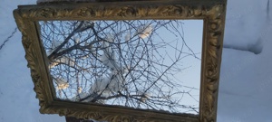 Oglinda antica lemn masiv