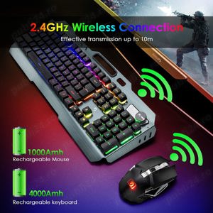 Tastatura wireless Mamba Snake K670-RGB - imagine 4
