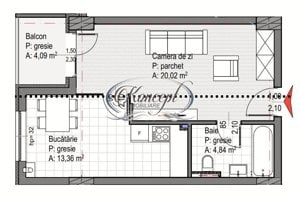 Apartament cu parcare si CF pe Soporului 1 - imagine 2