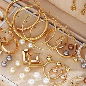 Set de bijuterii de lux din Orientul Mijlociu, stil vintage și boem