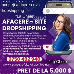 CREARE SITE WEB Shopify. SITE DropShipping Magazin Online Profesional. - imagine 2