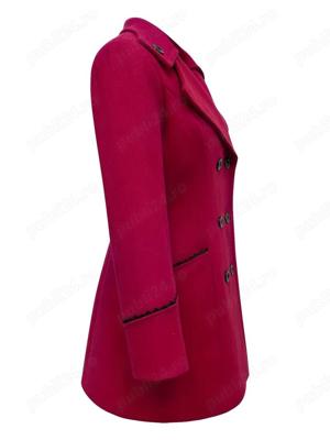 Palton Dama Elegant - Palton Dama Iarna - Paltoane Dama din Lână - imagine 4