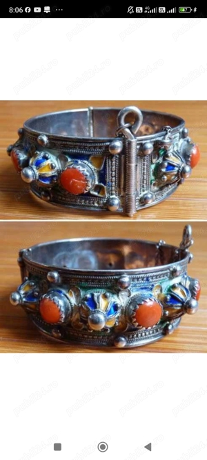 Bratara antika argint