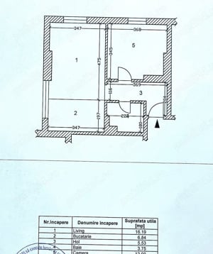 Apartament 2 camere, 47 mp, et. 3 7, bloc 2018, Aleea Tomesti, proprietar - imagine 6