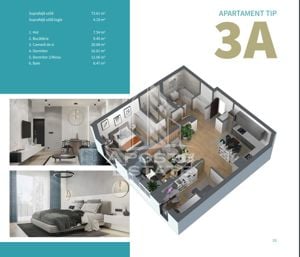 Apartament cu 3 camere, complex rezidential nou, zona Centrala - imagine 2