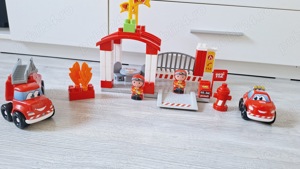 Set de constructie Abrick, Statie de pompieri (fara cutie) - imagine 2