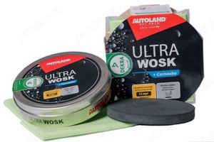 autoland ceara protectie si lustruire solida cu aplicator si laveta 100gr