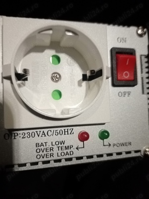 Invertor 24v 220v 300 w 