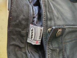 Costum din piele pt motociclisti - imagine 8