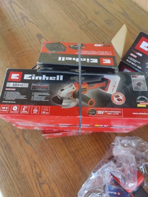 Set pe acumulator Einhell nou sigilat cu certificat de garanție 3 ani