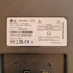 Dezmembrez smart tv Lg 50ut81003la