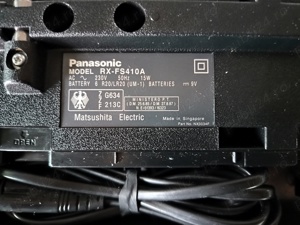 Panasonic RX-FS 410 - imagine 3