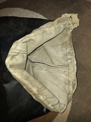 Pantaloni piele vechi rsr  h100xl55    - imagine 3