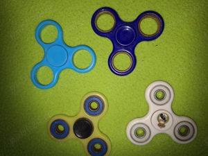 Jucarie  -  Fidget Spinner, Moses, Plastic Metal, buc = 4 - imagine 2