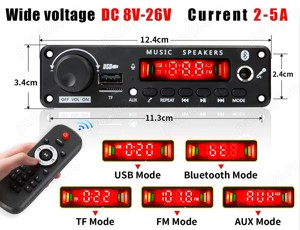 Modul decodor cu amplificator integrat, 3 modele - imagine 4