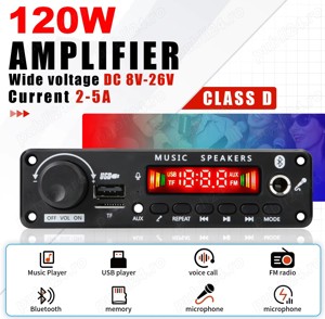 Modul decodor cu amplificator integrat, 3 modele - imagine 5