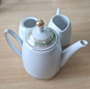 Set ceai vintage frumos decorat 