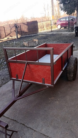 remorca atv,tractoras sau motocultor - imagine 1
