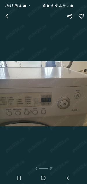 vand masina de spalat