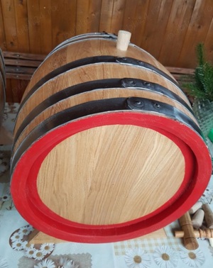 Vand butoi din stejar de 30 litrii - imagine 2