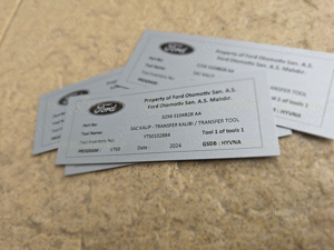 Plăci timbru gravate si placute identificare pentru mașini si utilaje - imagine 2