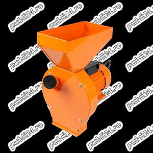 Moară electrică măcinat cereale 4500W, 4 site, motor cupru, cuvă metalică - imagine 3