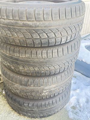 vand roti Hankook iarna pt bmw 195/55 R16  - imagine 2