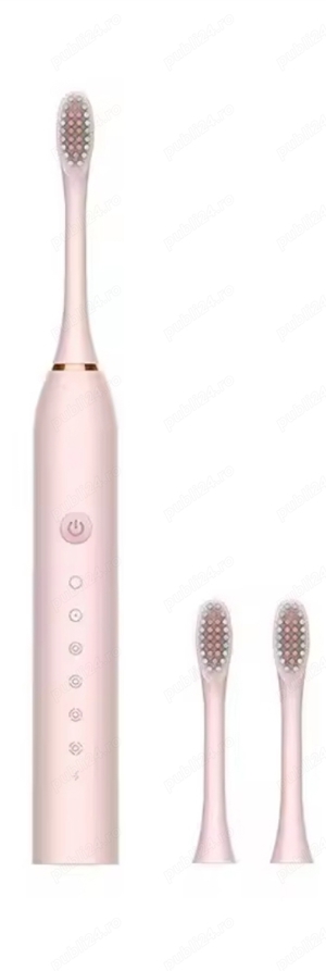 Periuță dinți ultrasonică 42.000 vibrații pe secundă, cu acumulator