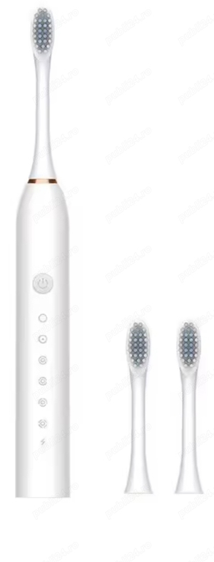 Periuță dinți ultrasonică 42.000 vibrații pe secundă, cu acumulator - imagine 2
