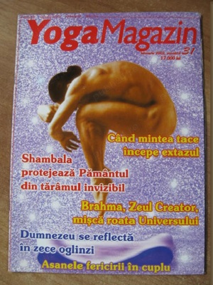 Lot 20 reviste YOGA MAGAZIN , primul an 1996 , 2  - imagine 4
