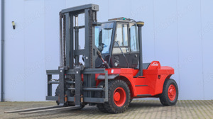 Linde H120D motostivuitor diesel, an 2004, ore 11.600, catarg duplex cu translație laterală - imagine 1
