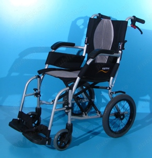 Scaun cu rotile din aluminiu Karma   latime sezut 38 cm