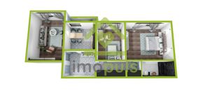 apartament 3 camere, Girocului, parter, decomandat, cetrala proprie - imagine 8