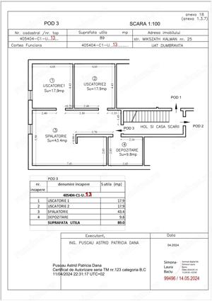 Apartament cu 3 camere in zona DUMBRAVITA la pret de 98.000 euro - imagine 13