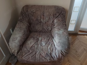 Doua fotolii din pluș 