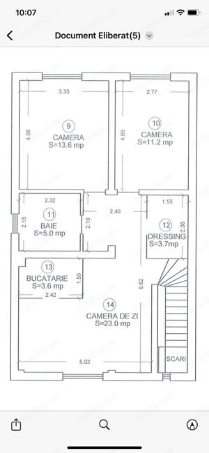 Zona Mircea cel Batran .... 221.000 euro .. 112 mp - imagine 19