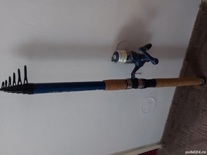 Lansetă Feeder cu mulinetă Crane telescopică - imagine 5