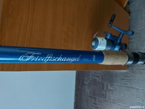 Lansetă Feeder cu mulinetă Crane telescopică