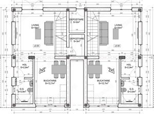 Duplex despartit prin camera tehnica. Mosnita Noua. Toate utilitatile - imagine 5