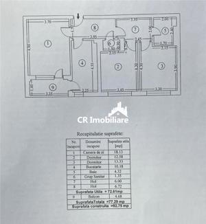 Apartament 3 camere Grozavesti - imagine 8