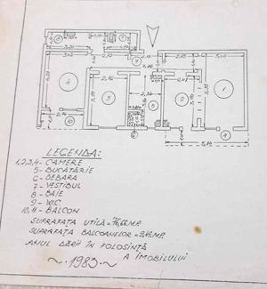 Vanzare - apartament cu 4 camere, zona IC FRIMU, Lidl - imagine 2