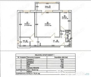 Apartament 2 camere Balcescu-Piata Crucii din caramida in Asociatie foarte spatios - imagine 18