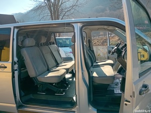 vw transporter t5 pasul lung 2007 1.9 tdi clima top  - imagine 4