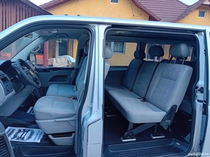 vw transporter t5 pasul lung 2007 1.9 tdi clima top  - imagine 8