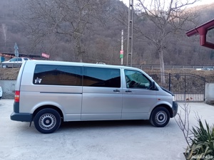 vw transporter t5 pasul lung 2007 1.9 tdi clima top  - imagine 7