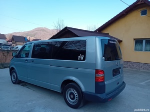vw transporter t5 pasul lung 2007 1.9 tdi clima top  - imagine 9