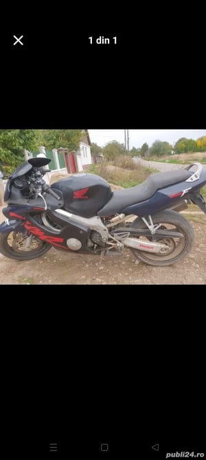 vand motocicleta honda 600f